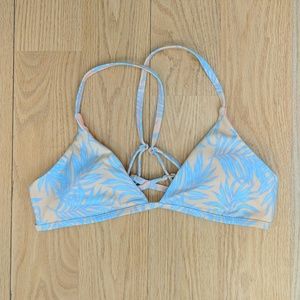 Pacsun tropical bikini top